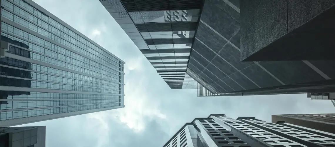 Professional valuer evaluating commercial building in Brisbane CBD